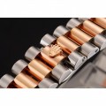Rolex Day-Date Diamonds Bezel White Dial Rose Gold And Staineless Steel Bracelet 1454108