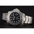 Rolex Submariner Skull Limited Edition Black Dial White Case And Bracelet 1454093