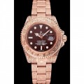 Rolex Submariner Skull Limited Edition Brown Dial Rose Gold Case And Bracelet 1454087