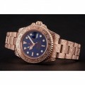 Rolex Submariner Skull Limited Edition Blue Dial Rose Gold Case And Bracelet 1454085