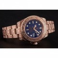 Rolex Submariner Skull Limited Edition Blue Dial Rose Gold Case And Bracelet 1454085