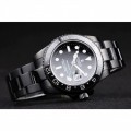 Rolex GMT Master II Pro-Hunter Black Steel Strap Black Dial