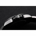 Rolex GMT Master II Pro-Hunter Black Steel Strap Black Dial
