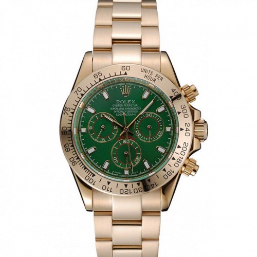 Rolex Cosmograph Daytona Green Dial Rose Gold Case And Bracelet 1454244 Rolex Cosmograph Daytona Green Dial Rose Gold Case And Bracelet 1454244