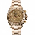 Rolex Cosmograph Daytona Brown Dial Diamond Numerals Gold Case And Bracelet 1454245 Rolex Cosmograph Daytona Brown Dial Diamond Numerals Gold Case And Bracelet 1454245