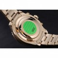 Rolex Yacht-Master II White Dial Blue Bezel Gold Bracelet 622271