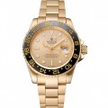 Rolex GMT Master II Gold Dial Black Bezel Gold Case And Bracelet 1453749