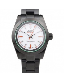 Rolex Milgauss Pro-Hunter Tinted Green Saphire White Dial PR116610