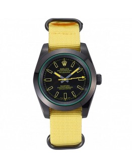 Rolex Milgauss Bamford Yellow Nylon Strap 621999