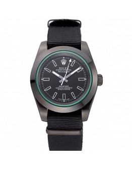 Rolex Milgauss Bamford Black Nylon Strap 622001
